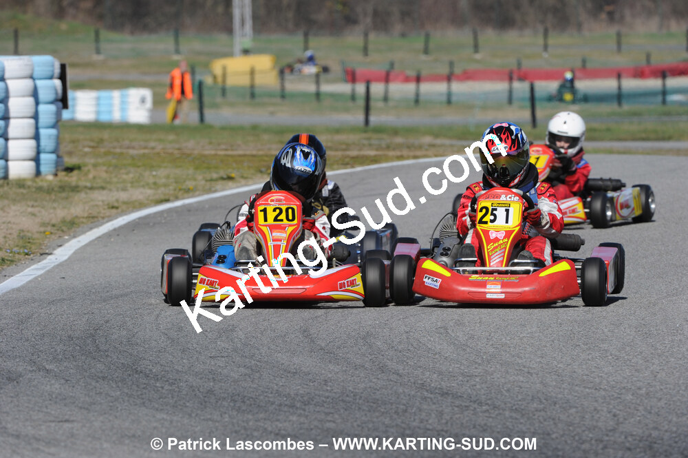 07/03/2010 : 1ère manche du Championnat du Sud 2010 à Lavelanet (photos Patrick Lascombes) 2010 — karting
