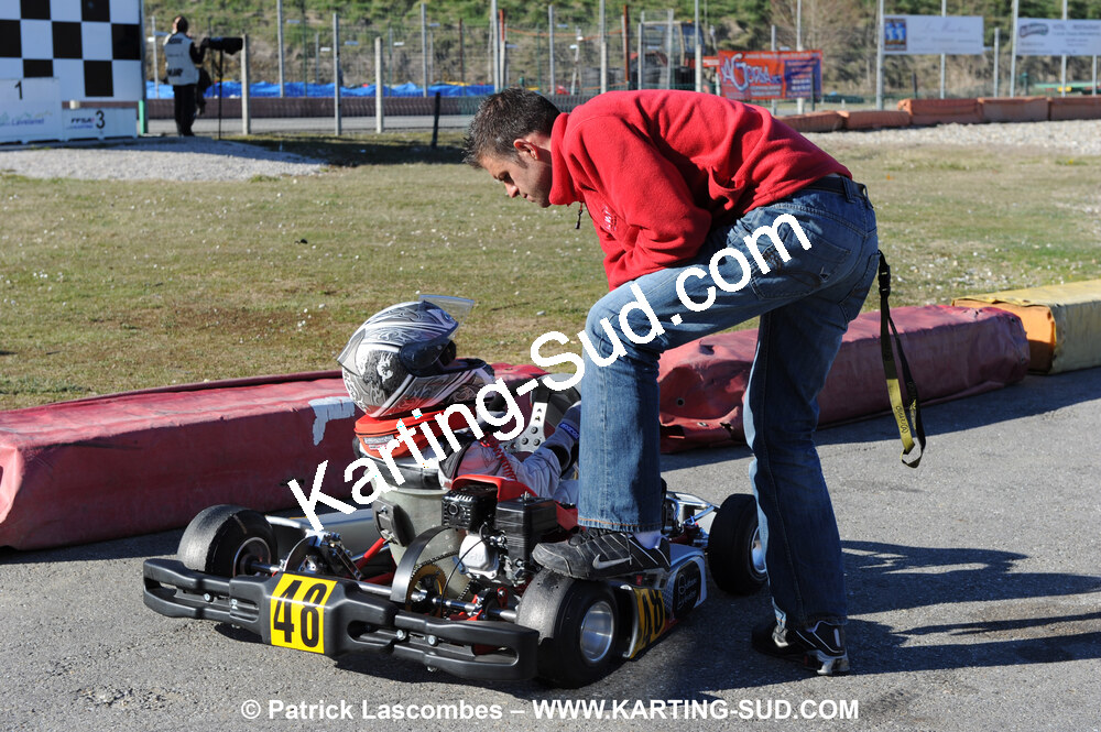 07/03/2010 : 1ère manche du Championnat du Sud 2010 à Lavelanet (photos Patrick Lascombes) 2010 — karting