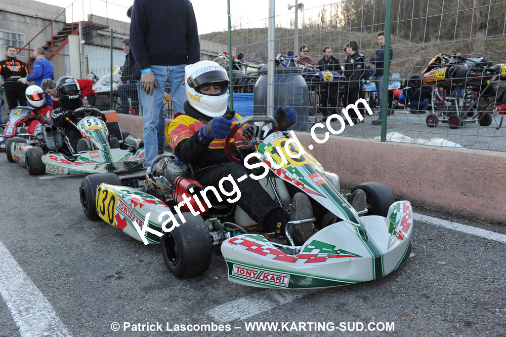 07/03/2010 : 1ère manche du Championnat du Sud 2010 à Lavelanet (photos Patrick Lascombes) 2010 — karting