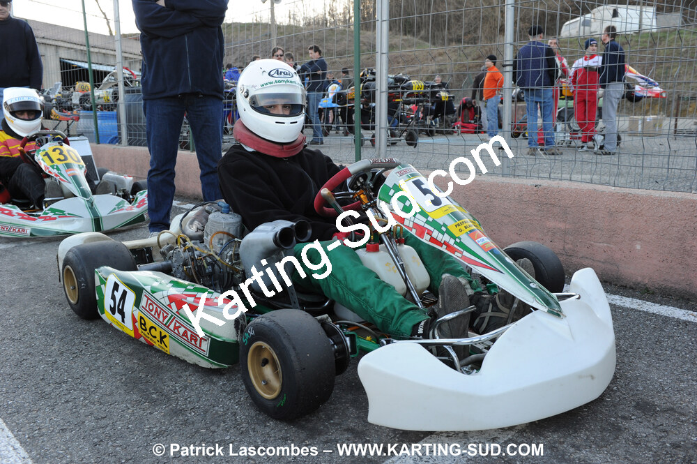 07/03/2010 : 1ère manche du Championnat du Sud 2010 à Lavelanet (photos Patrick Lascombes) 2010 — karting