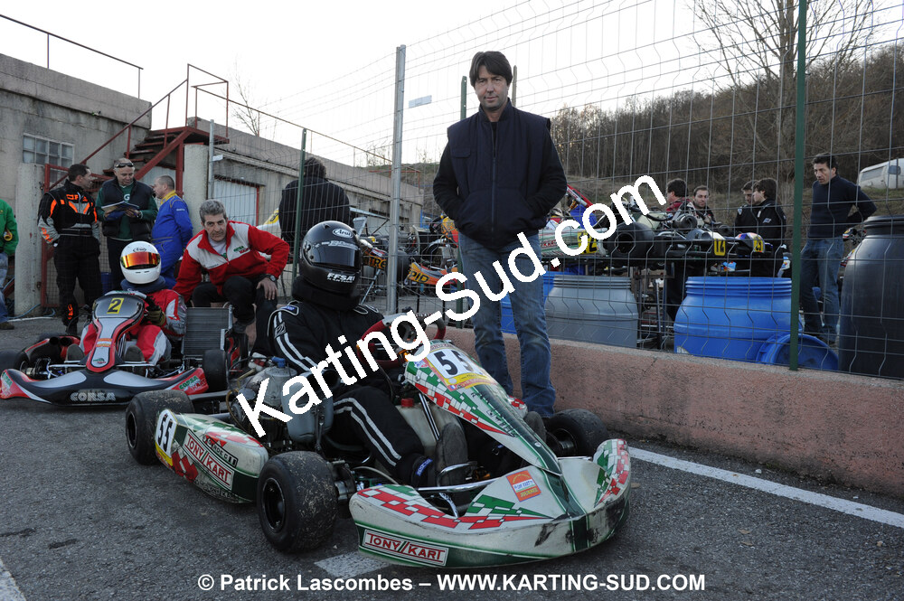 07/03/2010 : 1ère manche du Championnat du Sud 2010 à Lavelanet (photos Patrick Lascombes) 2010 — karting