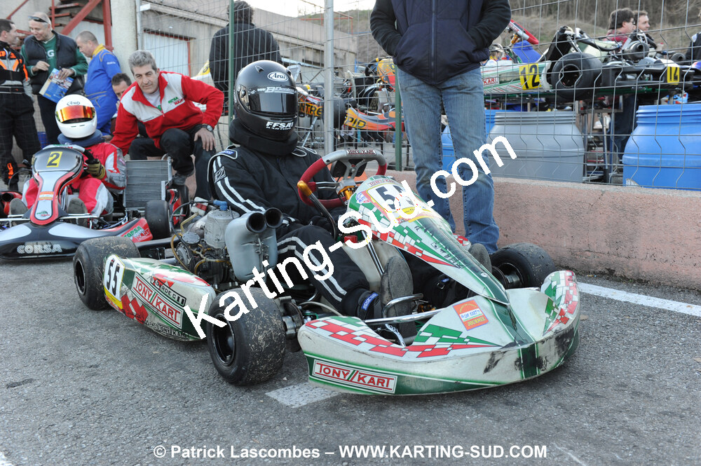 07/03/2010 : 1ère manche du Championnat du Sud 2010 à Lavelanet (photos Patrick Lascombes) 2010 — karting