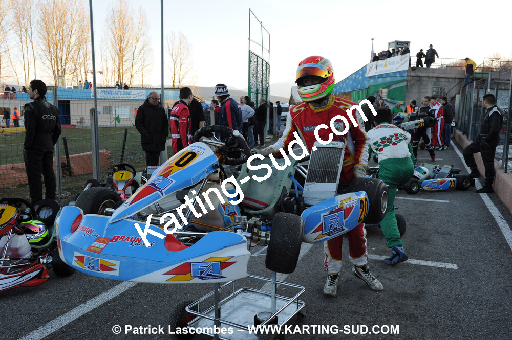 07/03/2010 : 1ère manche du Championnat du Sud 2010 à Lavelanet (photos Patrick Lascombes) 2010 — karting