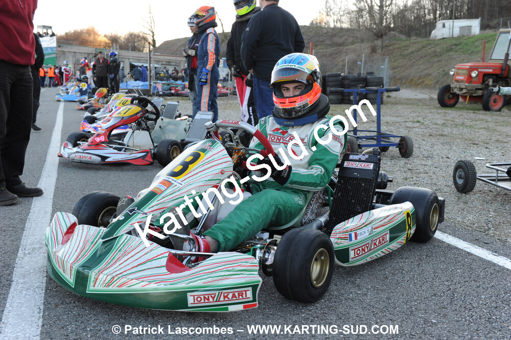 07/03/2010 : 1ère manche du Championnat du Sud 2010 à Lavelanet (photos Patrick Lascombes) 2010 — karting