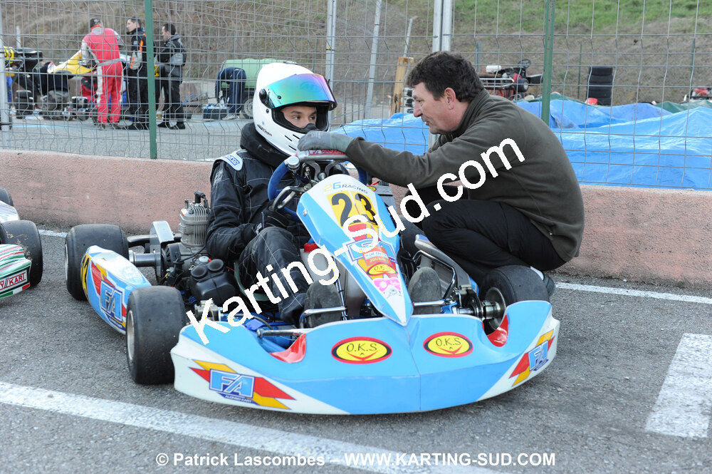 07/03/2010 : 1ère manche du Championnat du Sud 2010 à Lavelanet (photos Patrick Lascombes) 2010 — karting