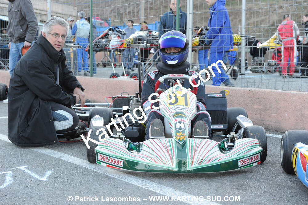 07/03/2010 : 1ère manche du Championnat du Sud 2010 à Lavelanet (photos Patrick Lascombes) 2010 — karting