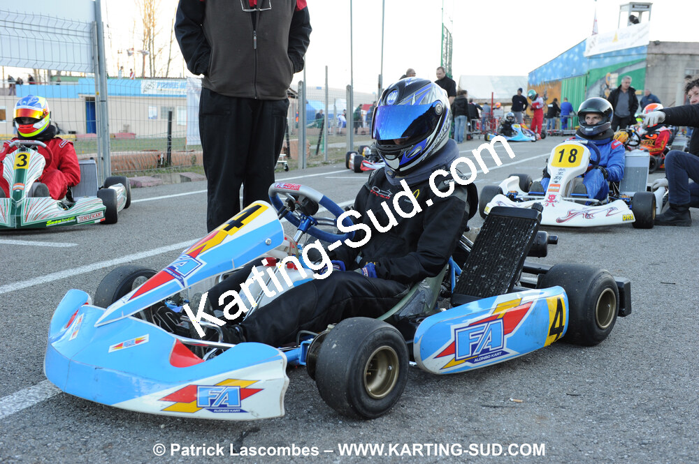07/03/2010 : 1ère manche du Championnat du Sud 2010 à Lavelanet (photos Patrick Lascombes) 2010 — karting