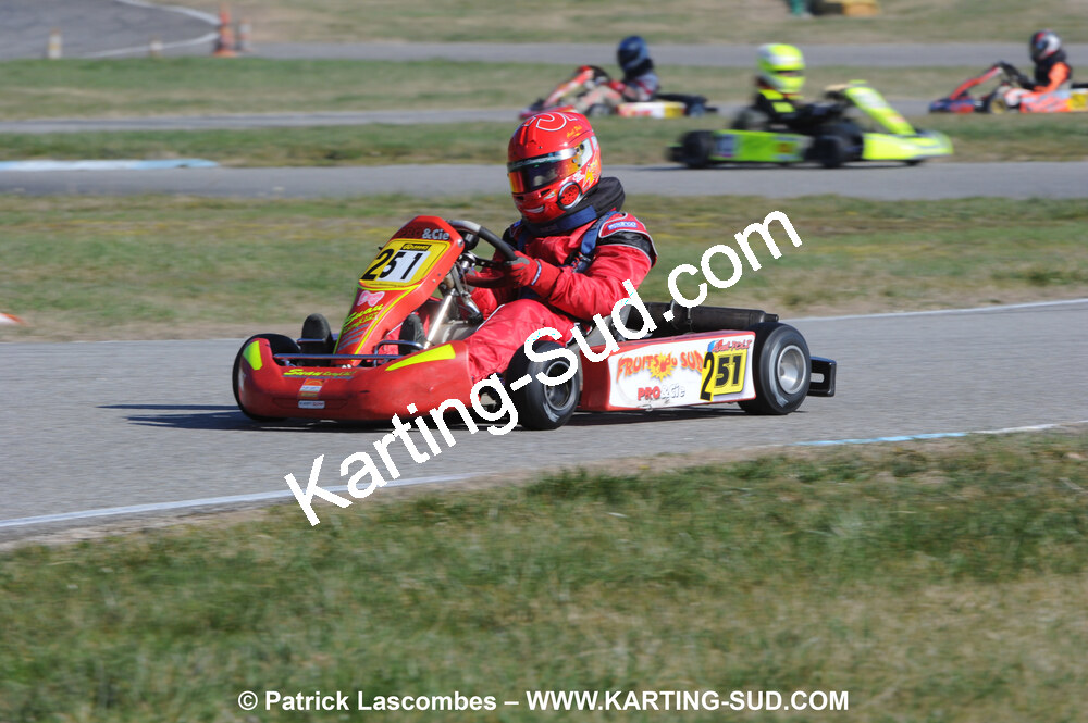 07/03/2010 : 1ère manche du Championnat du Sud 2010 à Lavelanet (photos Patrick Lascombes) 2010 — karting