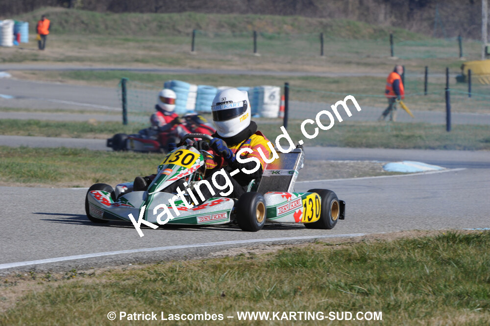 07/03/2010 : 1ère manche du Championnat du Sud 2010 à Lavelanet (photos Patrick Lascombes) 2010 — karting