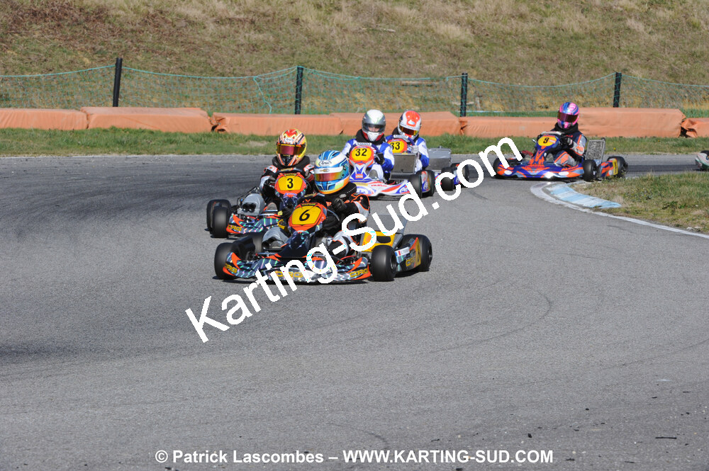 07/03/2010 : 1ère manche du Championnat du Sud 2010 à Lavelanet (photos Patrick Lascombes) 2010 — karting
