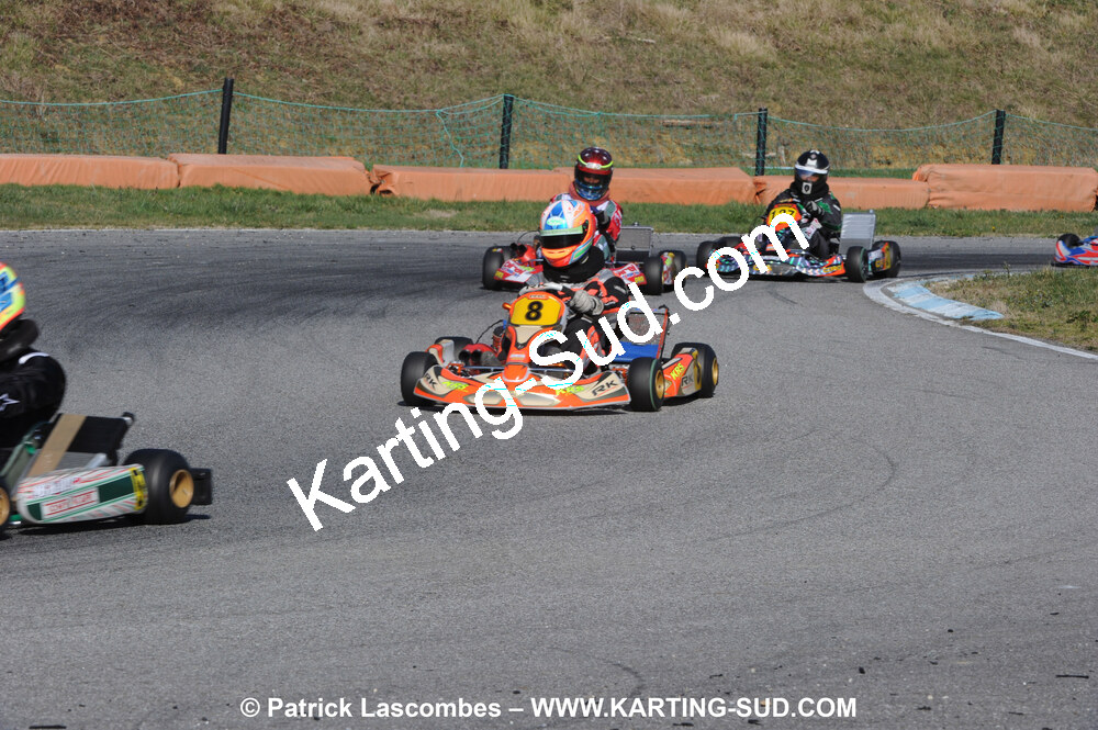 07/03/2010 : 1ère manche du Championnat du Sud 2010 à Lavelanet (photos Patrick Lascombes) 2010 — karting