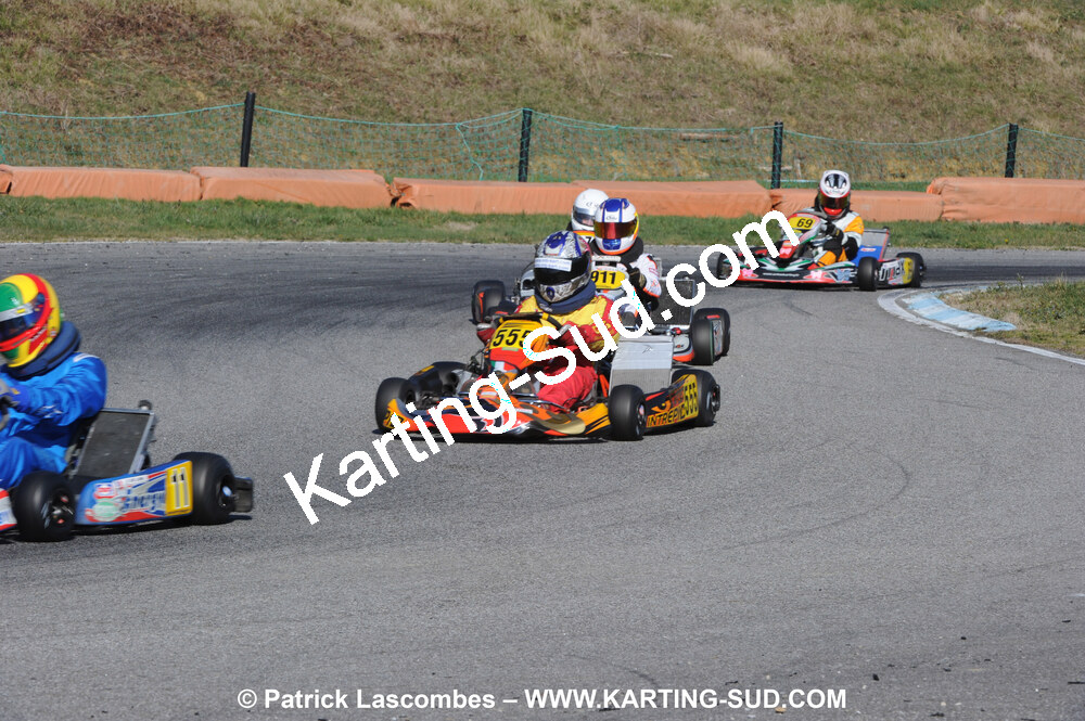 07/03/2010 : 1ère manche du Championnat du Sud 2010 à Lavelanet (photos Patrick Lascombes) 2010 — karting