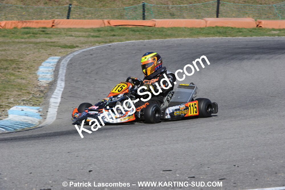 07/03/2010 : 1ère manche du Championnat du Sud 2010 à Lavelanet (photos Patrick Lascombes) 2010 — karting