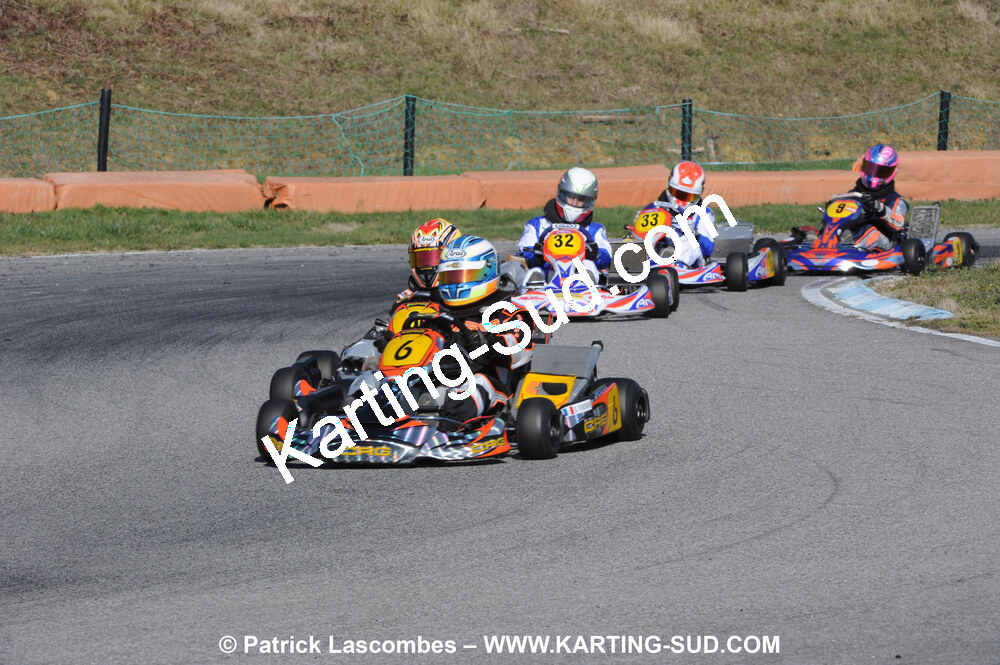 07/03/2010 : 1ère manche du Championnat du Sud 2010 à Lavelanet (photos Patrick Lascombes) 2010 — karting
