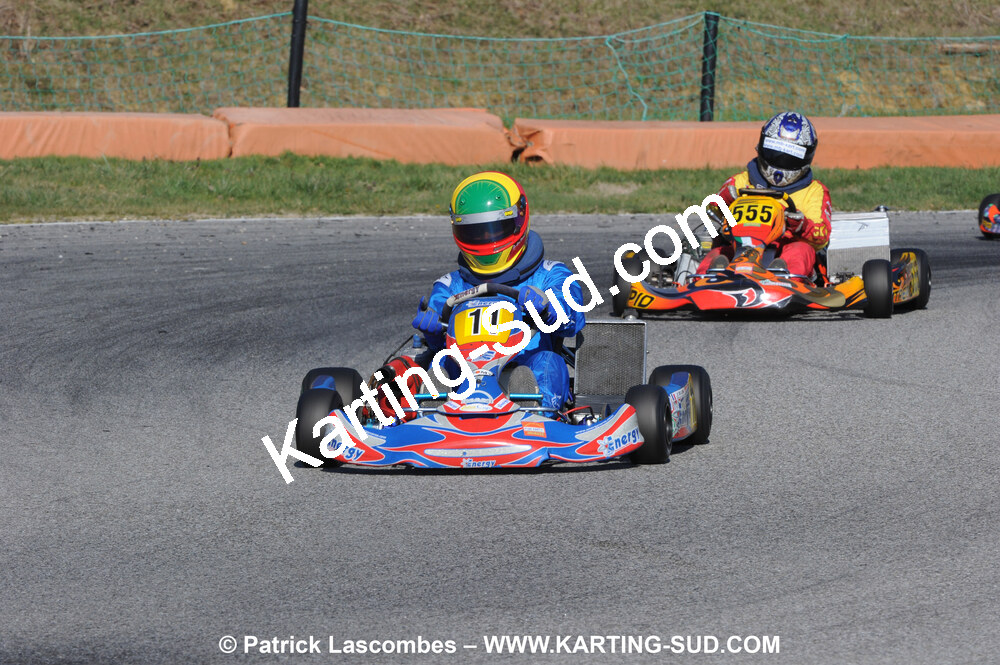 07/03/2010 : 1ère manche du Championnat du Sud 2010 à Lavelanet (photos Patrick Lascombes) 2010 — karting