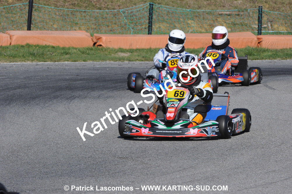 07/03/2010 : 1ère manche du Championnat du Sud 2010 à Lavelanet (photos Patrick Lascombes) 2010 — karting