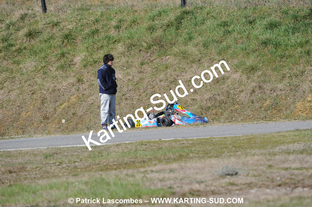 07/03/2010 : 1ère manche du Championnat du Sud 2010 à Lavelanet (photos Patrick Lascombes) 2010 — karting