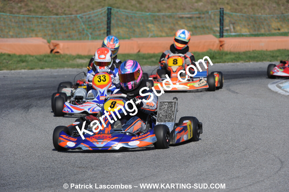 07/03/2010 : 1ère manche du Championnat du Sud 2010 à Lavelanet (photos Patrick Lascombes) 2010 — karting