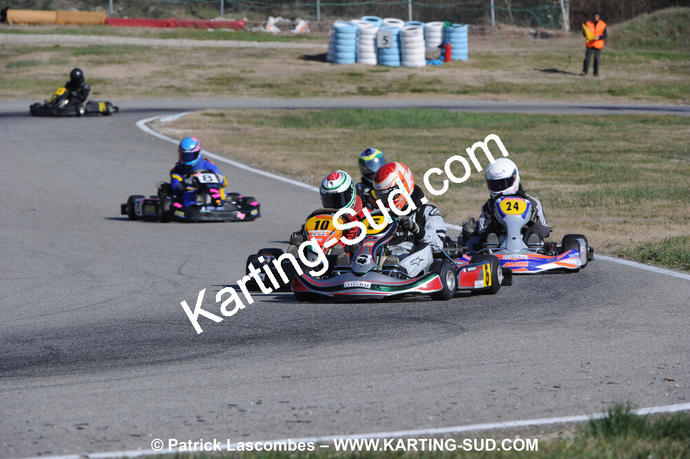 07/03/2010 : 1ère manche du Championnat du Sud 2010 à Lavelanet (photos Patrick Lascombes) 2010 — karting