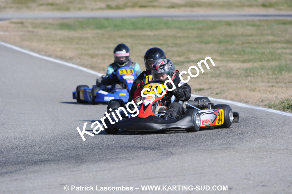 07/03/2010 : 1ère manche du Championnat du Sud 2010 à Lavelanet (photos Patrick Lascombes) 2010 — karting