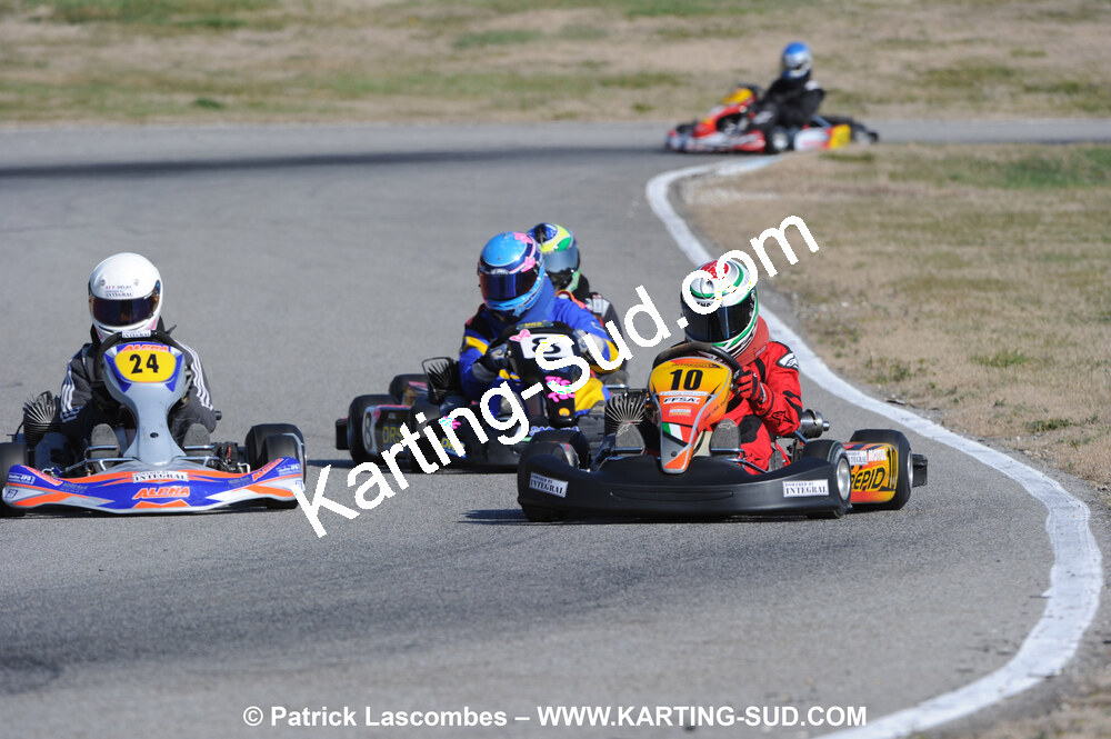 07/03/2010 : 1ère manche du Championnat du Sud 2010 à Lavelanet (photos Patrick Lascombes) 2010 — karting