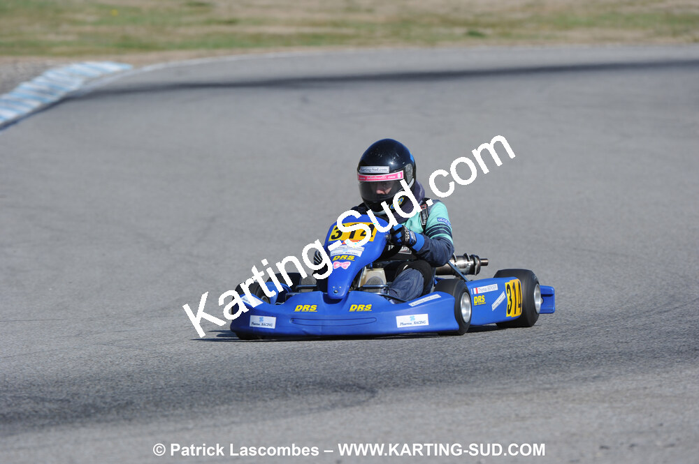 07/03/2010 : 1ère manche du Championnat du Sud 2010 à Lavelanet (photos Patrick Lascombes) 2010 — karting
