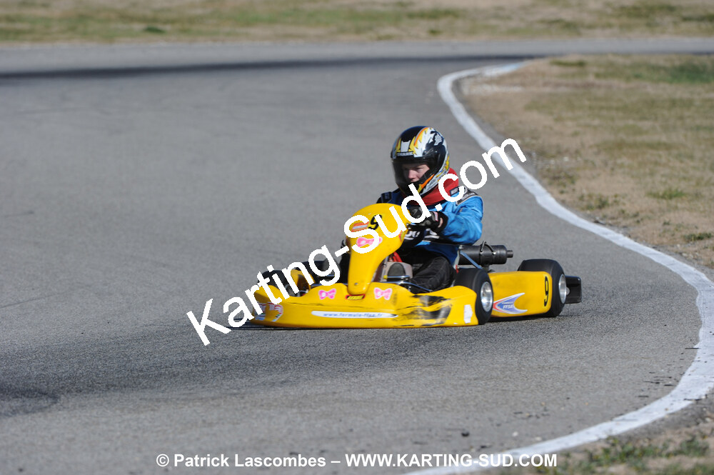 07/03/2010 : 1ère manche du Championnat du Sud 2010 à Lavelanet (photos Patrick Lascombes) 2010 — karting
