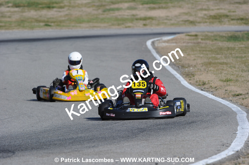 07/03/2010 : 1ère manche du Championnat du Sud 2010 à Lavelanet (photos Patrick Lascombes) 2010 — karting