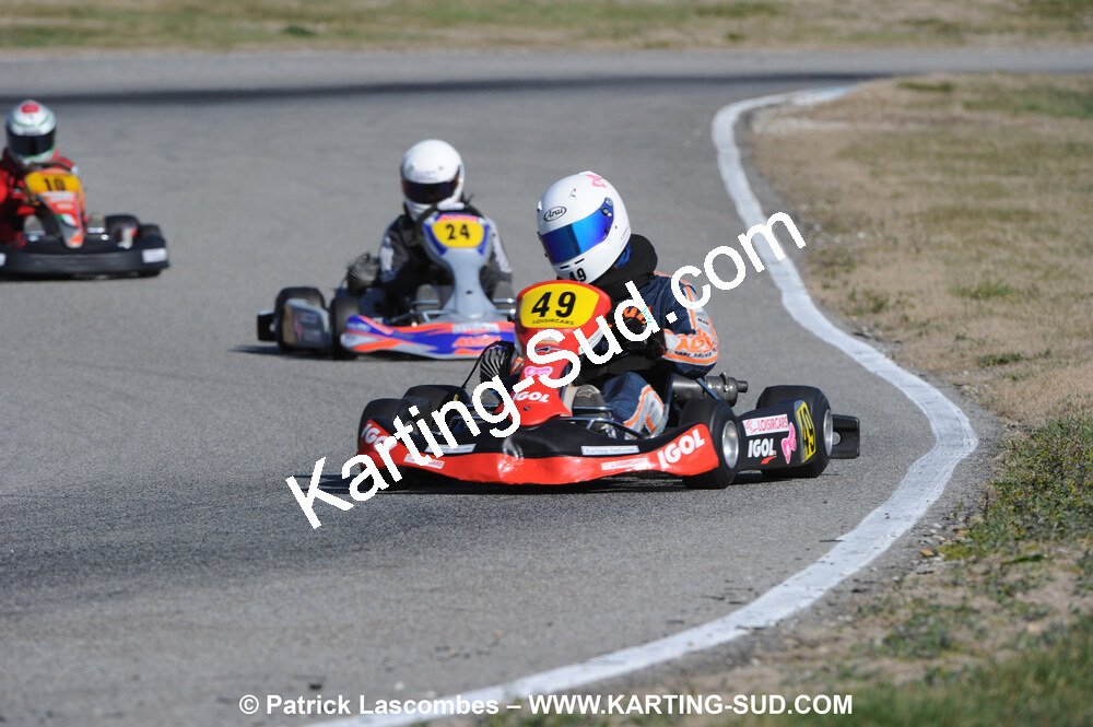 07/03/2010 : 1ère manche du Championnat du Sud 2010 à Lavelanet (photos Patrick Lascombes) 2010 — karting