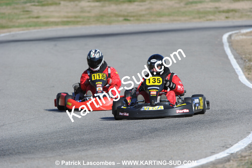 07/03/2010 : 1ère manche du Championnat du Sud 2010 à Lavelanet (photos Patrick Lascombes) 2010 — karting