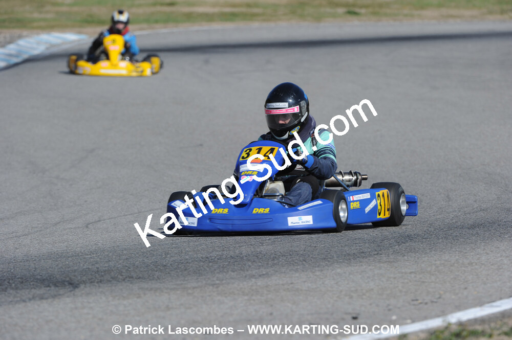 07/03/2010 : 1ère manche du Championnat du Sud 2010 à Lavelanet (photos Patrick Lascombes) 2010 — karting