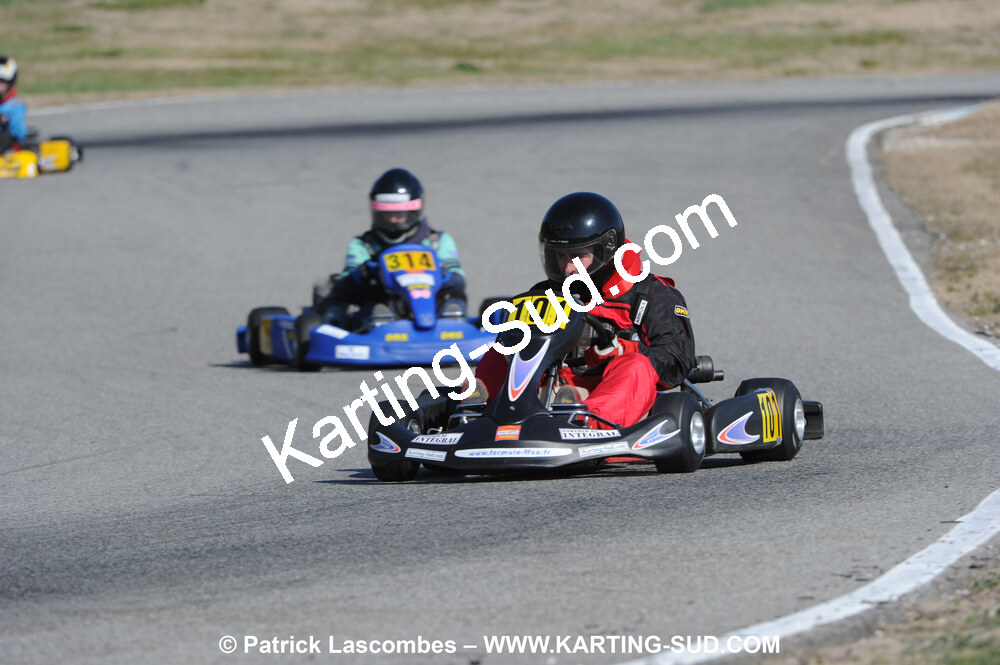 07/03/2010 : 1ère manche du Championnat du Sud 2010 à Lavelanet (photos Patrick Lascombes) 2010 — karting