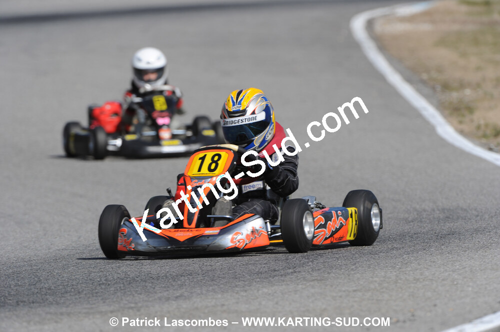 07/03/2010 : 1ère manche du Championnat du Sud 2010 à Lavelanet (photos Patrick Lascombes) 2010 — karting