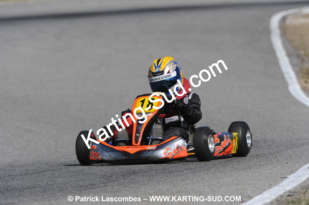 07/03/2010 : 1ère manche du Championnat du Sud 2010 à Lavelanet (photos Patrick Lascombes) 2010 — karting