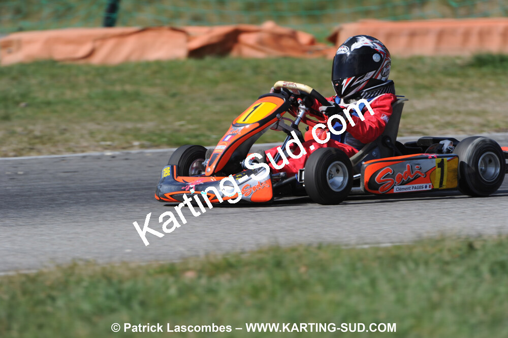 07/03/2010 : 1ère manche du Championnat du Sud 2010 à Lavelanet (photos Patrick Lascombes) 2010 — karting