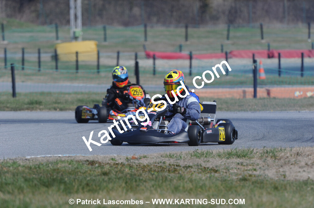 07/03/2010 : 1ère manche du Championnat du Sud 2010 à Lavelanet (photos Patrick Lascombes) 2010 — karting