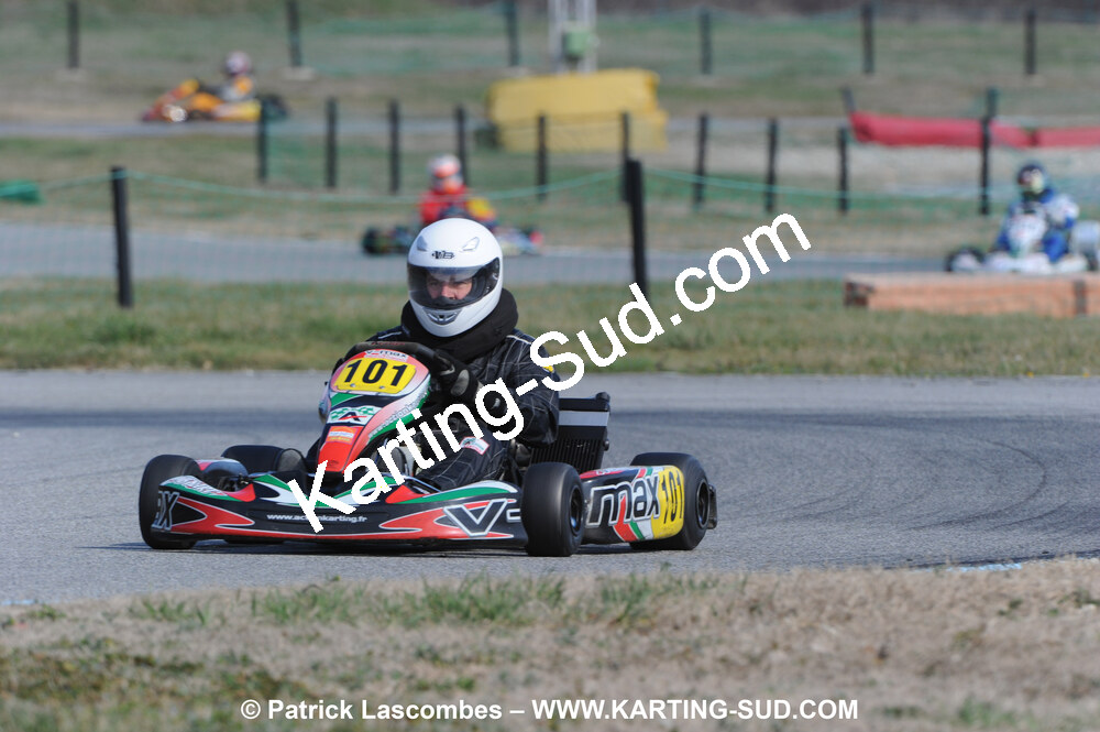 07/03/2010 : 1ère manche du Championnat du Sud 2010 à Lavelanet (photos Patrick Lascombes) 2010 — karting
