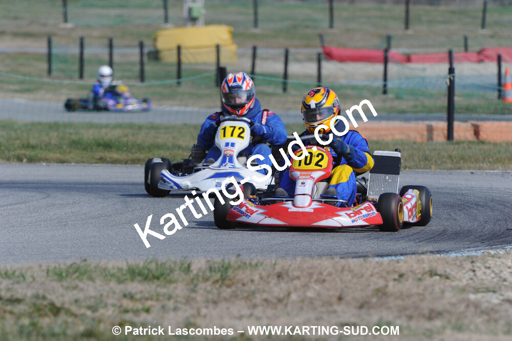 07/03/2010 : 1ère manche du Championnat du Sud 2010 à Lavelanet (photos Patrick Lascombes) 2010 — karting