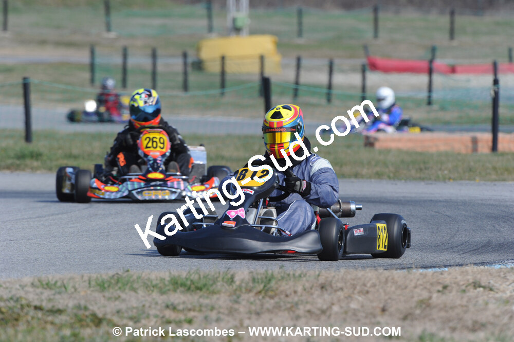 07/03/2010 : 1ère manche du Championnat du Sud 2010 à Lavelanet (photos Patrick Lascombes) 2010 — karting