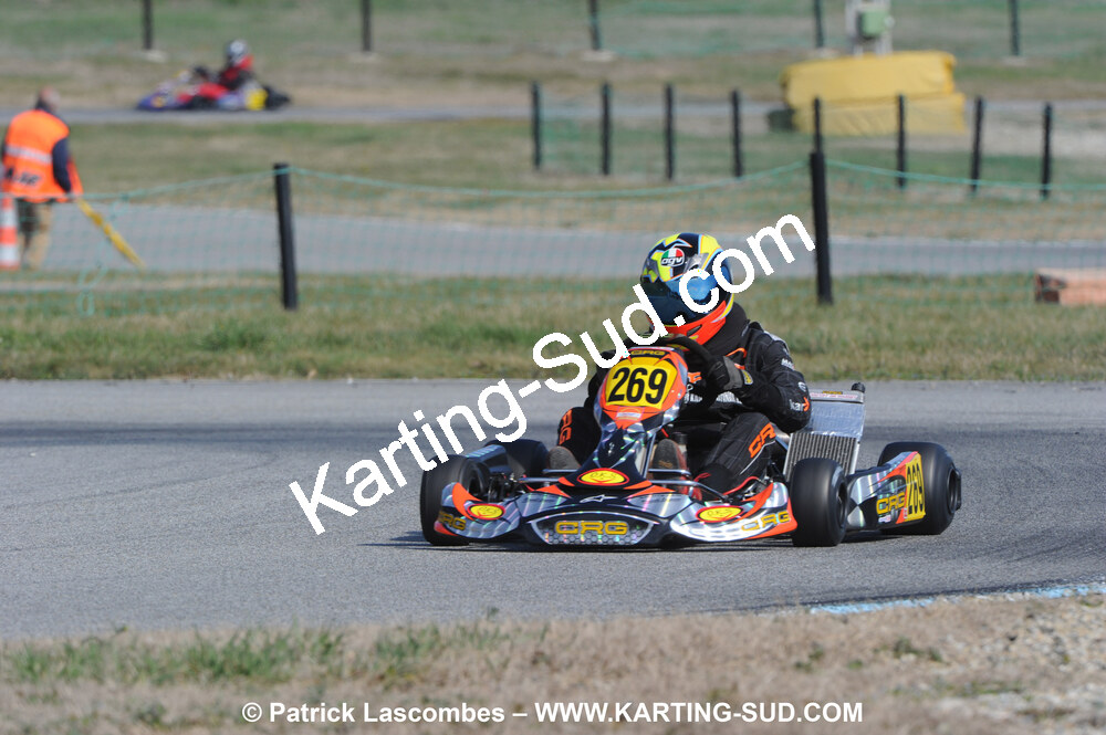 07/03/2010 : 1ère manche du Championnat du Sud 2010 à Lavelanet (photos Patrick Lascombes) 2010 — karting