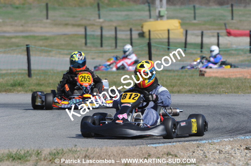 07/03/2010 : 1ère manche du Championnat du Sud 2010 à Lavelanet (photos Patrick Lascombes) 2010 — karting