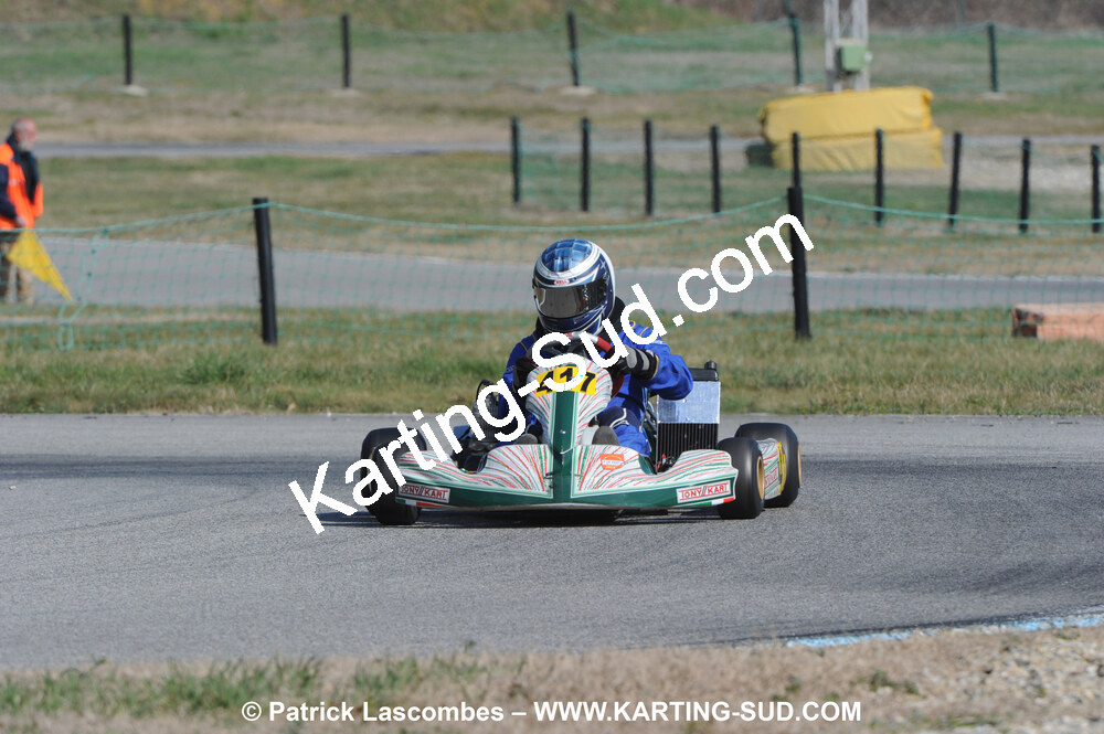 07/03/2010 : 1ère manche du Championnat du Sud 2010 à Lavelanet (photos Patrick Lascombes) 2010 — karting