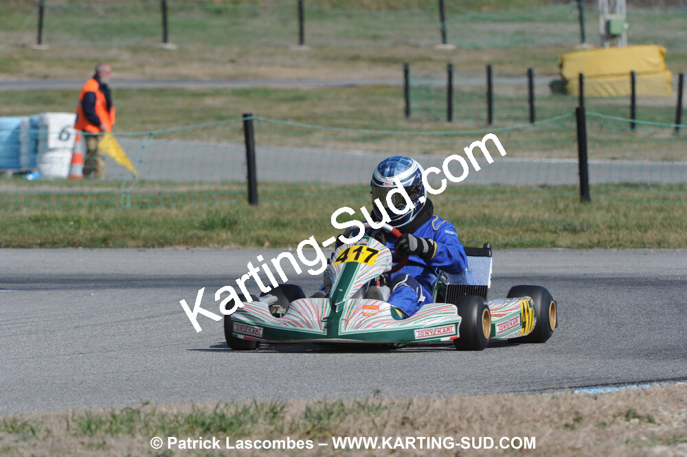 07/03/2010 : 1ère manche du Championnat du Sud 2010 à Lavelanet (photos Patrick Lascombes) 2010 — karting