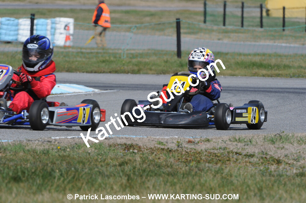 07/03/2010 : 1ère manche du Championnat du Sud 2010 à Lavelanet (photos Patrick Lascombes) 2010 — karting
