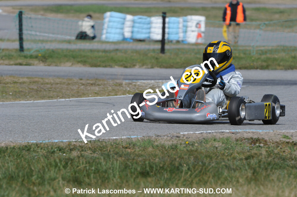 07/03/2010 : 1ère manche du Championnat du Sud 2010 à Lavelanet (photos Patrick Lascombes) 2010 — karting