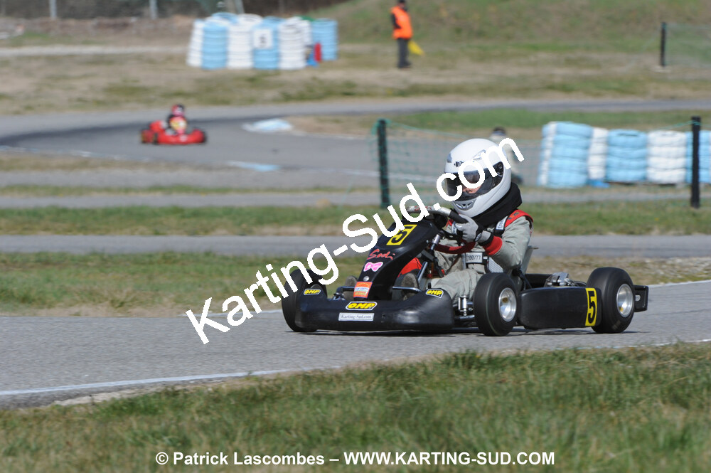 07/03/2010 : 1ère manche du Championnat du Sud 2010 à Lavelanet (photos Patrick Lascombes) 2010 — karting