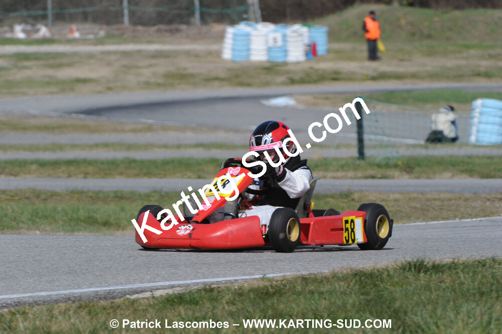 07/03/2010 : 1ère manche du Championnat du Sud 2010 à Lavelanet (photos Patrick Lascombes) 2010 — karting