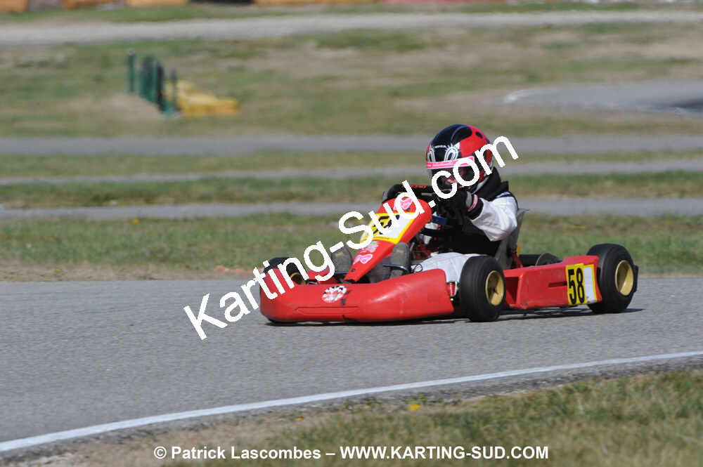07/03/2010 : 1ère manche du Championnat du Sud 2010 à Lavelanet (photos Patrick Lascombes) 2010 — karting