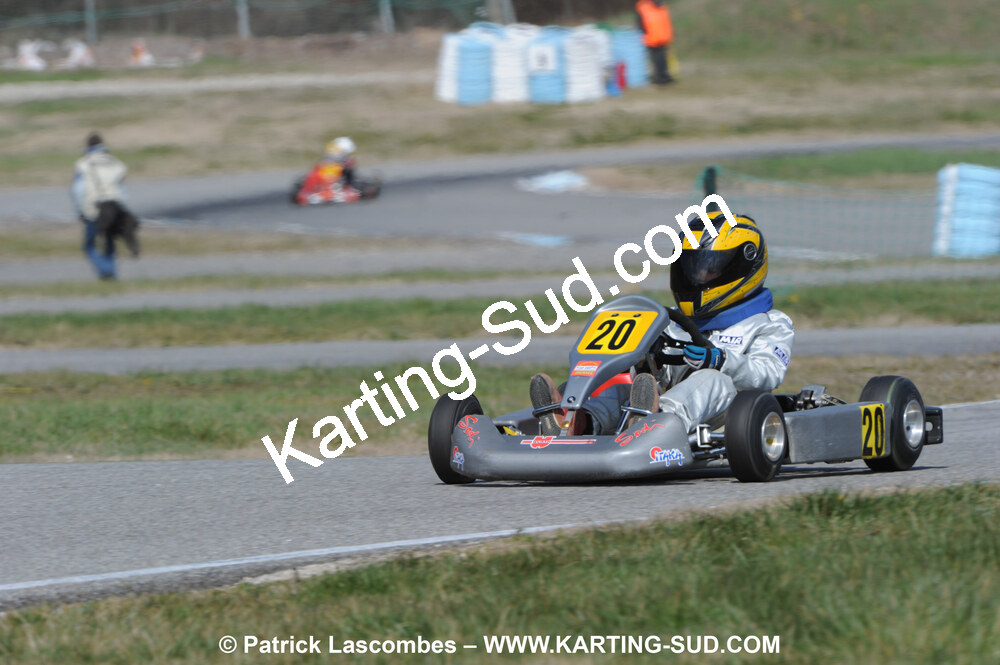 07/03/2010 : 1ère manche du Championnat du Sud 2010 à Lavelanet (photos Patrick Lascombes) 2010 — karting