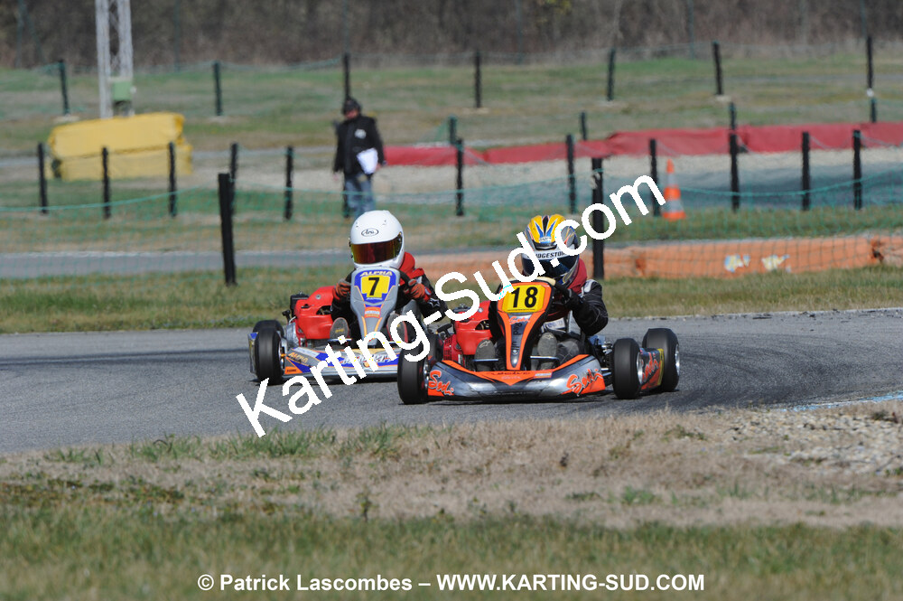 07/03/2010 : 1ère manche du Championnat du Sud 2010 à Lavelanet (photos Patrick Lascombes) 2010 — karting